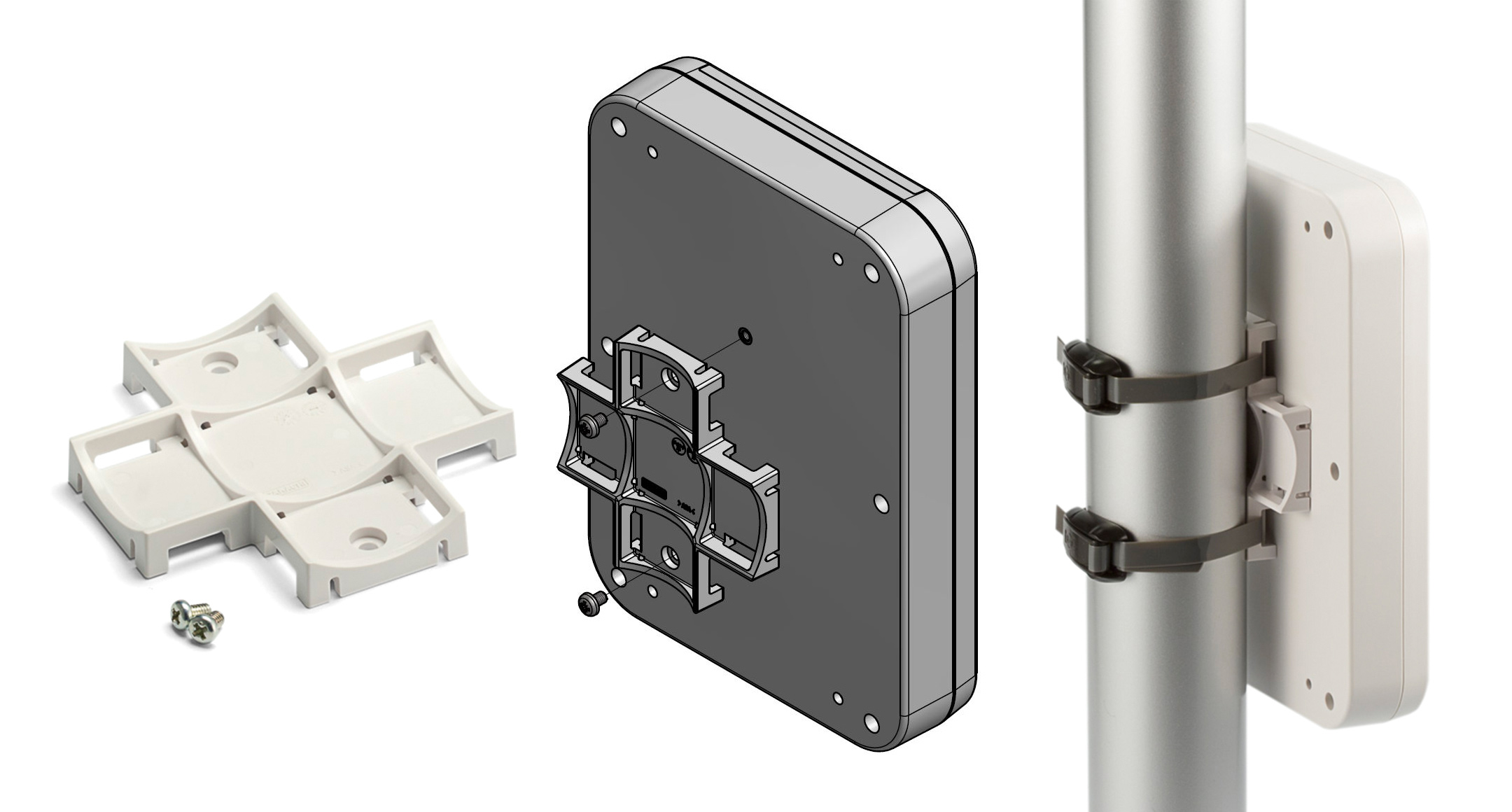 POLE MOUNTING BRACKET for WP - WPMB series